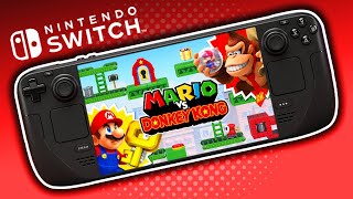 Mario vs. Donkey Kong - Steam Deck OLED Switch Emulation