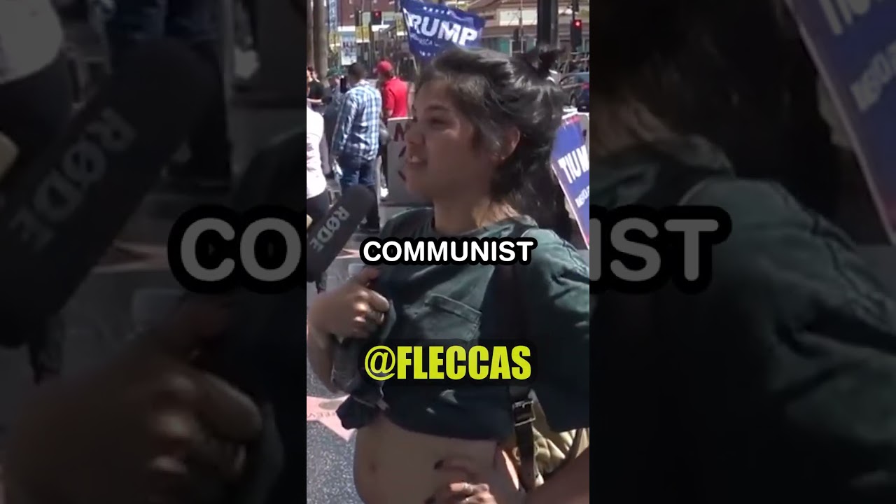 She Thinks Capitalists Are Evil But Supports Communism... 