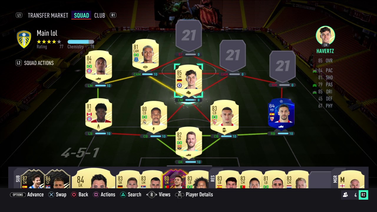 FIFA 21 Best 200k team
