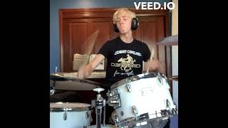 The Police - Can&#39;t Stand Losing You (Drum Cover) #shorts #drumcover #drums #copeland #thepolice