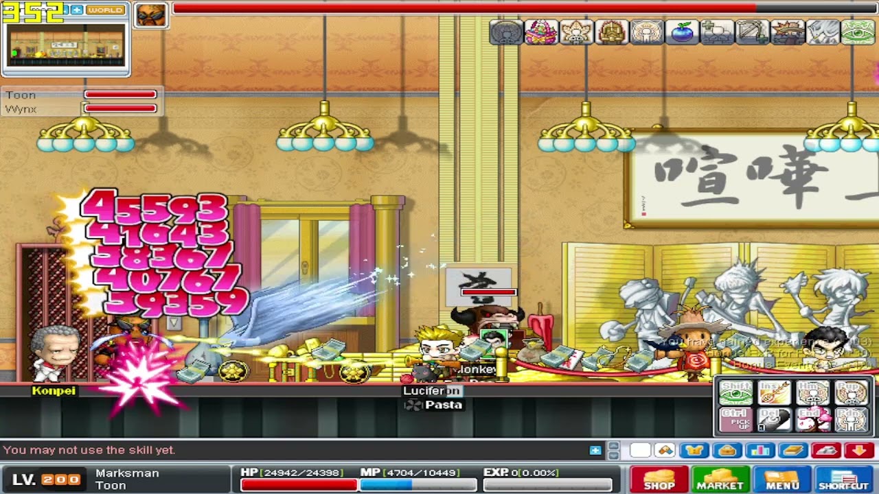 Toon Marksman 200 solo BGA, BGB and The Boss