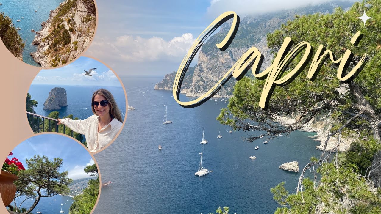 Conhecendo a ILHA DE CAPRI| Passeio de barco saindo de Sorrento|TUDO o que você precisa SABER.