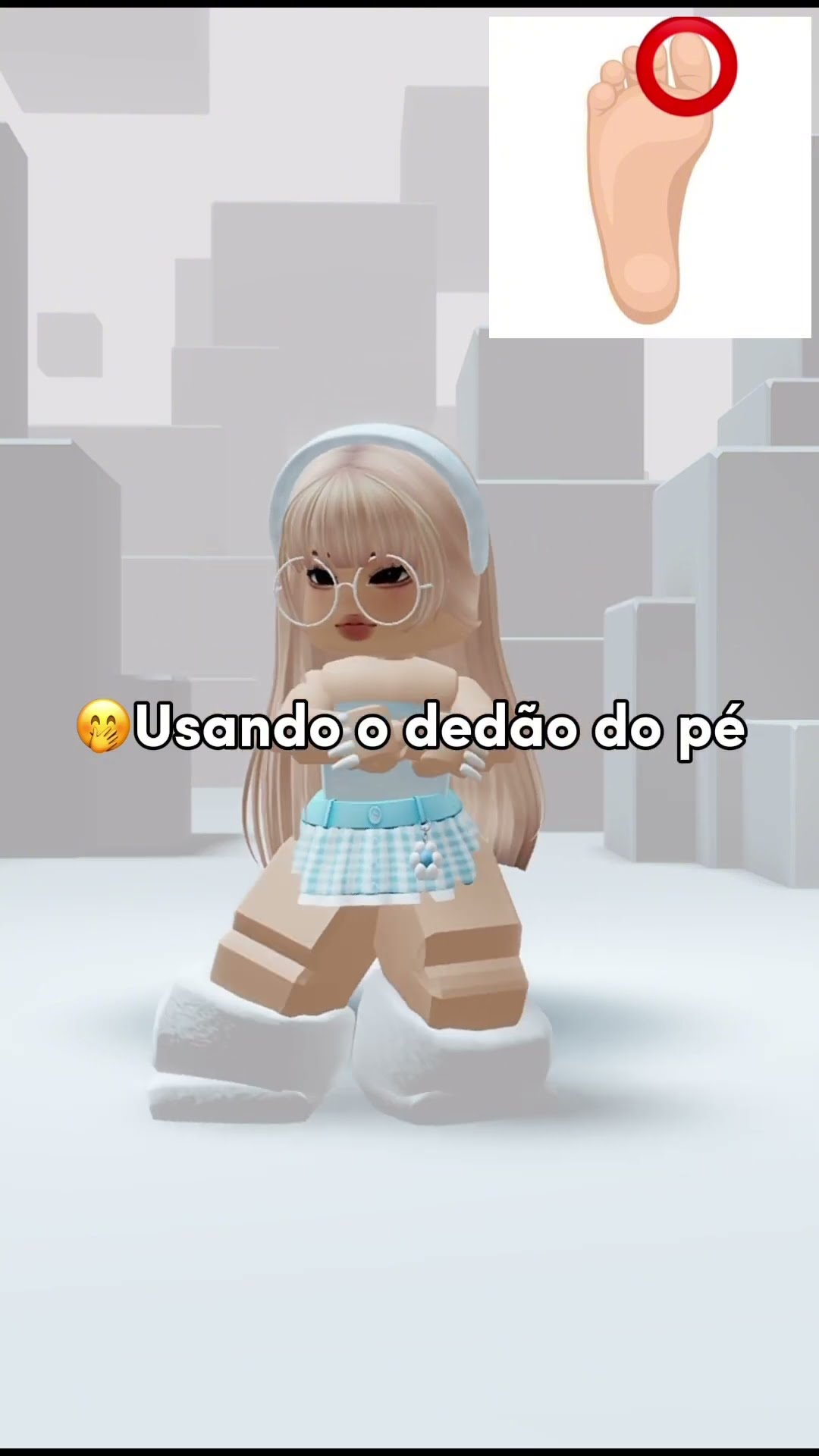 ?ENSINANDO COMO COLOCAR SAIA 3D SUPER FOFA NO QUERIDO BROKHAVEN #likee #roblox #seiscreve