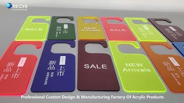 RECHI |Custom Counter Acrylic Display Factory| Acrylic UV Printing Signage