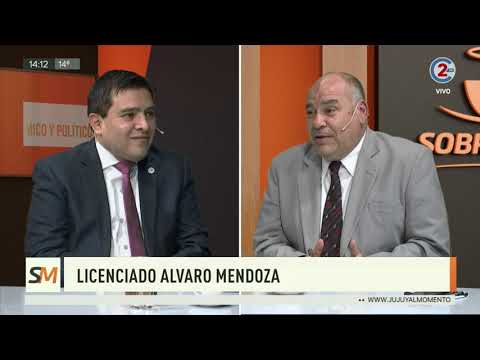 Sobremesa: Lic. Álvaro Mendoza