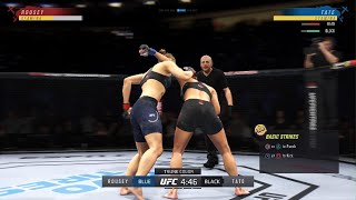 UFC 4_ Ronda Rousey VS Miesha Tate (PS5)
