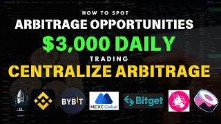 Make over $3k Daily with CEX Arbitrage Trading: How to Spot Profitable Opportunities #arbitrage