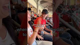 Dads at football games!