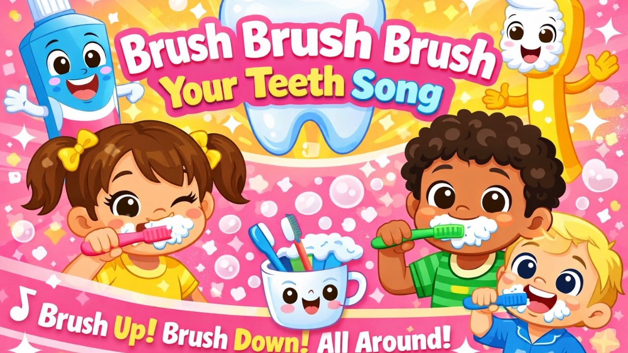 Brush Brush Brush Your Teeth Song For Kids Kids Learning Classroom brush-brush-brush-your-teeth-song-for-kids-kids-learning-classroom