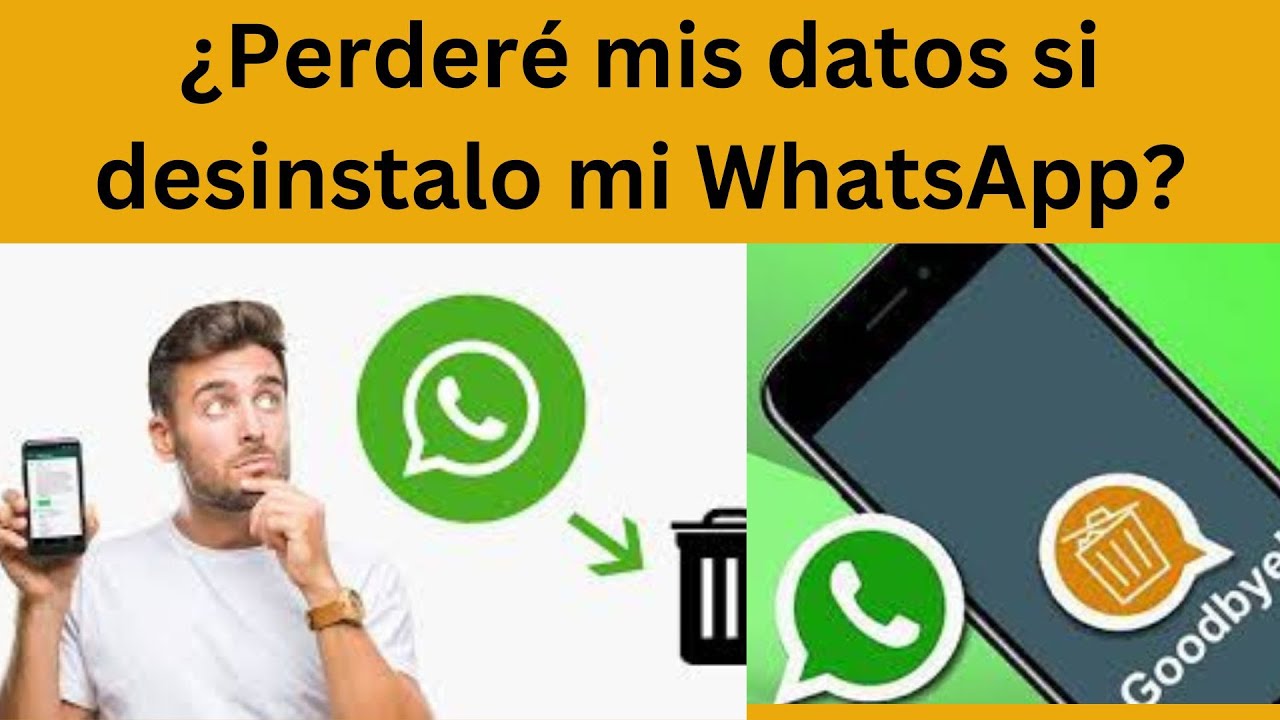 ¿Perderé mis datos si desinstalo mi WhatsApp? - YouTube