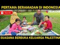 Pertama Ber Ramadan di Indonesia, suasana berbuka hari pertama keluarga Pales..