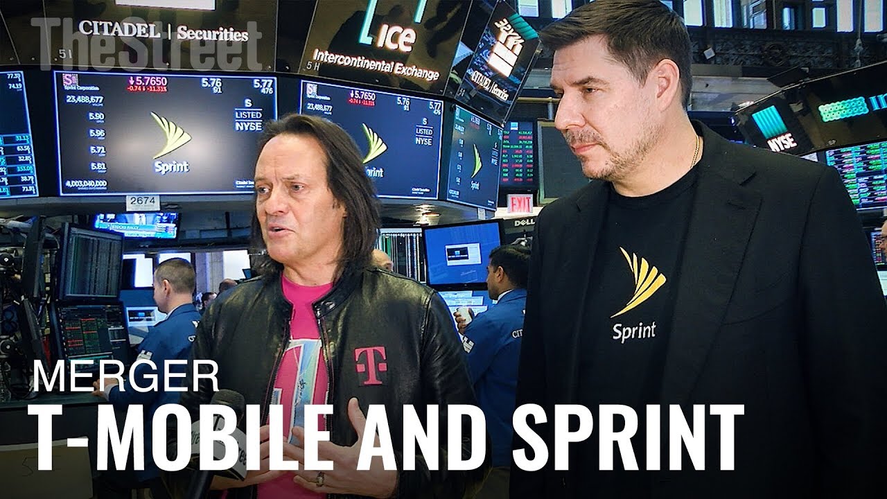 T-Mobile CEO John Legere and Sprint CEO Marcelo Claure on Why Merger Will Lower Prices T-Mobile CEO John Legere and Sprint CEO Marcelo Claure on Why Merger Will Lower Prices