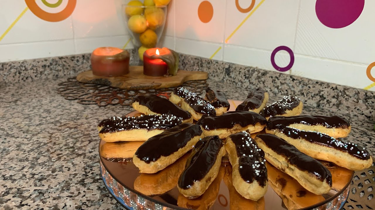 Éclair au chocolat le plus facile وصفة الاكلار الناجحة