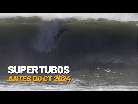 Supertubos antes do CT 2024 #WSL #Supertubos #Peniche