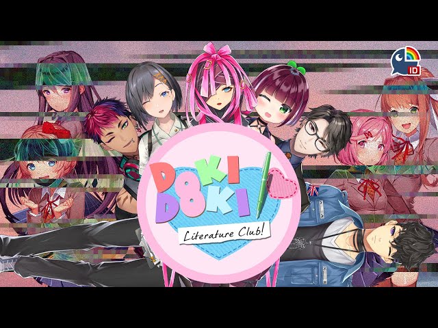 【 Doki Doki Literature Club!】Mari Deg-Degan di Sekolah Dengan Berbagai Alasan【NIJISANJI ID】のサムネイル