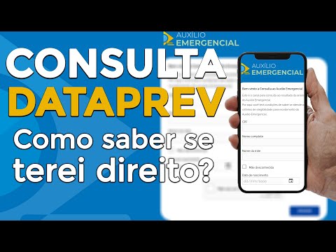 CONSULTA AUXÍLIO EMERGENCIAL DATAPREV - Como saber se receberei!