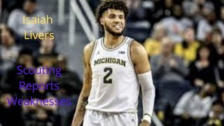 Isaiah Livers Weaknesses Scouting Reports
