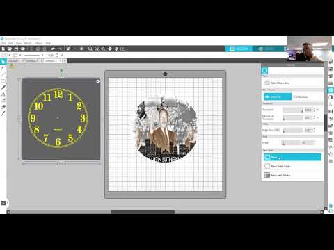 How to Set up Artwork for Walmart Clock | How to Sublimate on clocks