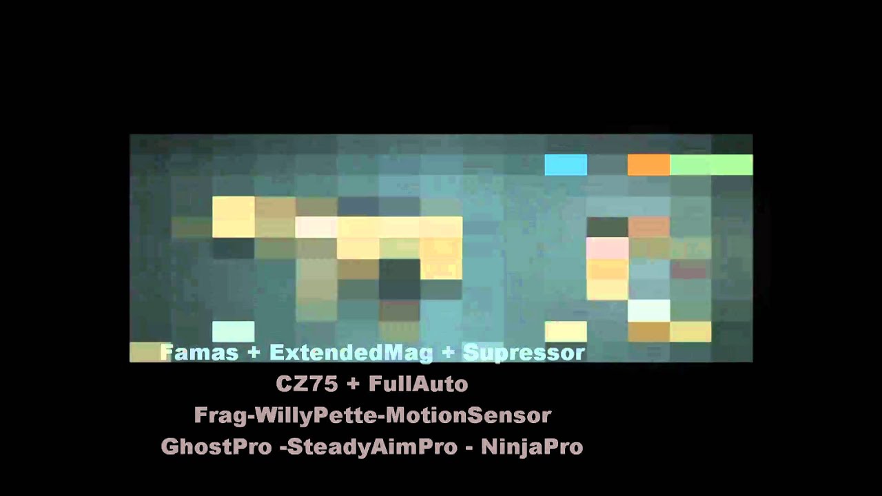 Call Of Duty Black Ops: My Classes :D