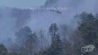 04-28-2022 Cogan Station, PA - Mountain Fire Burns Several Acres, High Winds and Red Flag Warnings