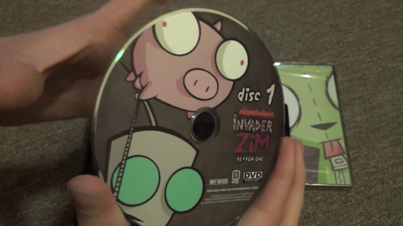 Invader Zim Seasons One And Two The Complete Series Dvd Unboxing