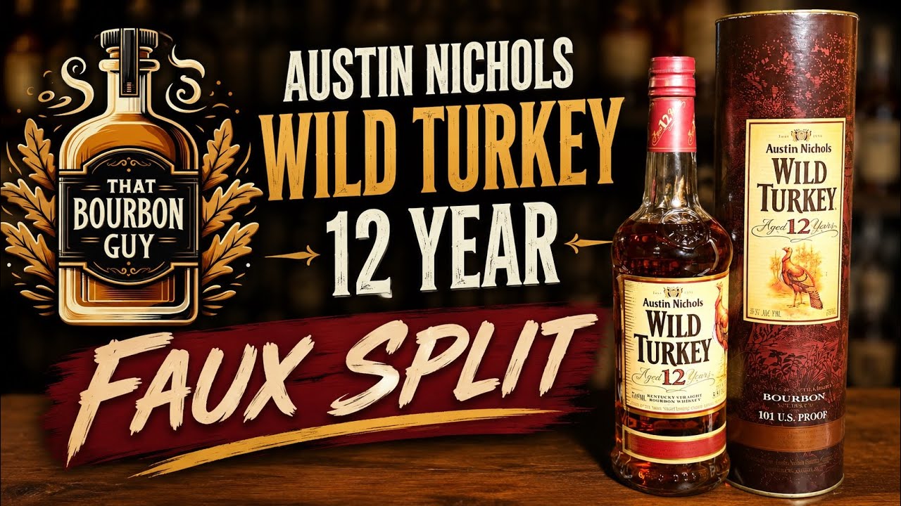 Austin Nichols Wild Turkey 12 Year Faux Split - YouTube