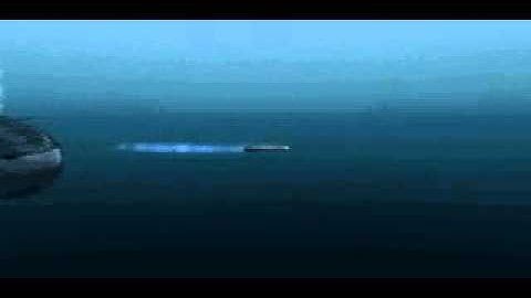 Command & Conquer: Red Alert - Submarine Attacking Destroyer "Periscope"