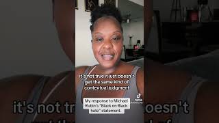 Michael Rubin’s mistake w/ “Black on Black hate.”