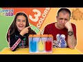 3 color challenge de refrescos y bebidas divertidas  aby