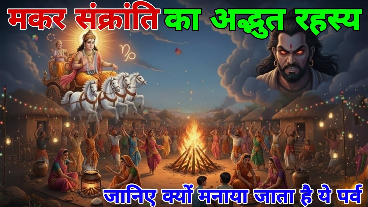 मकर संक्रांति का अद्भुत रहस्य! जानिए क्यों मनाया जाता है ये पर्व || Sanatan Leela
