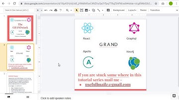 Grandstack a complete intro | Grandstack tutorial | From Scratch | Graphql react apollo neo4j