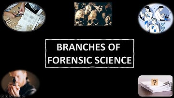 Branches Of Forensic Science|| Forensic Science disciplines||