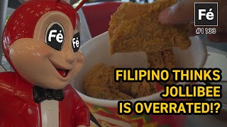 Filipino American reviews JOLLIBEE in the PHILIPPINES - Overrated? | BGC, Metro Manila | Vlog #1133
