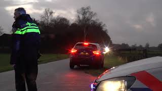 Aankomst Ts 05-4231 & Ovd 05-9096 Bij Ongeval Met Beknelling Overdinkel