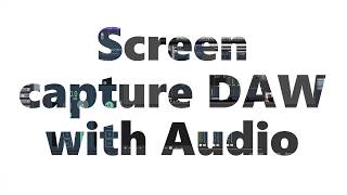 How to screen capture your DAW with audio using OBS and Voicemeeter