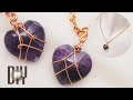 Barbie diamond castle necklace | Heart pendant | online tutorial | stone without hole | DIY 975