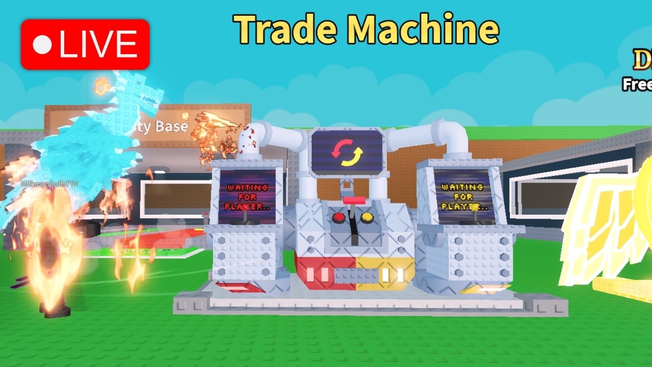 👍TRADING ON STEAL A BRAINROT USING NEW MACHINE 👍LIVE 👍ADD: MilkmanGolfsTTV