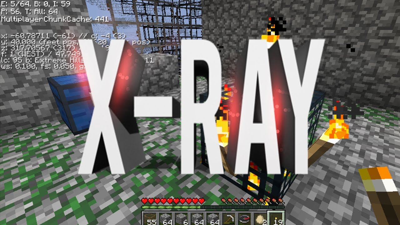 Minecraft: X-ray Texture Pack (Download Link) - YouTube
