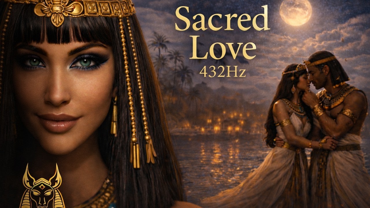 432Hz Love Meditation | Ancient Egyptian Heart Awakening 💛