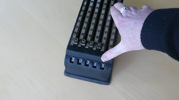 The Add-O-Matic Adding Machine