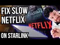 Fix Slow Netflix on Starlink: by joining another internet connection
