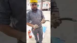 Refilling of Portable Dry Chemical Powder Fire Extinguisher in TSD/CBJ.