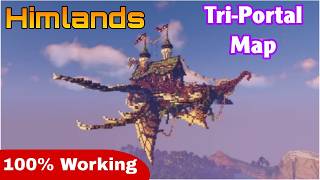 Himlands Tri-Portal Map Download | Wizard's Ship | Minecraft Java &amp; Bedrock ( PE )