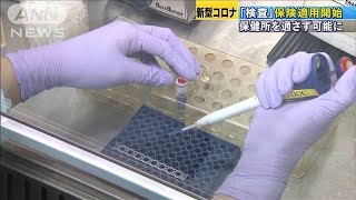 新型コロナ検査　保健所通さず医師判断で可能に(20/03/06)