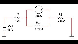 Current Sources in DC Circuits | Calculate I, V, and P Step by Step! 11