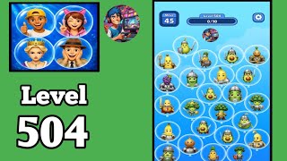 Bubble match connect puzzle level 504  solution and walkthrough for gameplay 