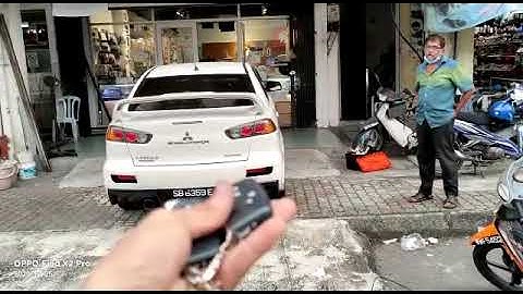 Leon Mitsubishi Lancer proton inspira PKE fully Keyless alarm Push start button engine auto start