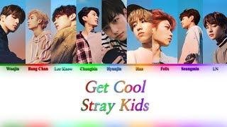 Stray Kids 스트레이 키즈 - Get Cool Color Coded Lyrics