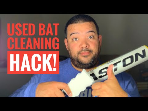 Baseball/Softball Bat Cleaning Hack!