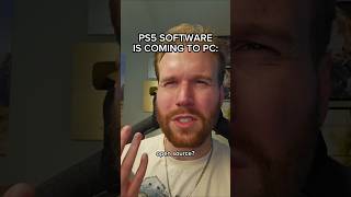 PS5 SOFTWARE IS COMING TO PC #shorts